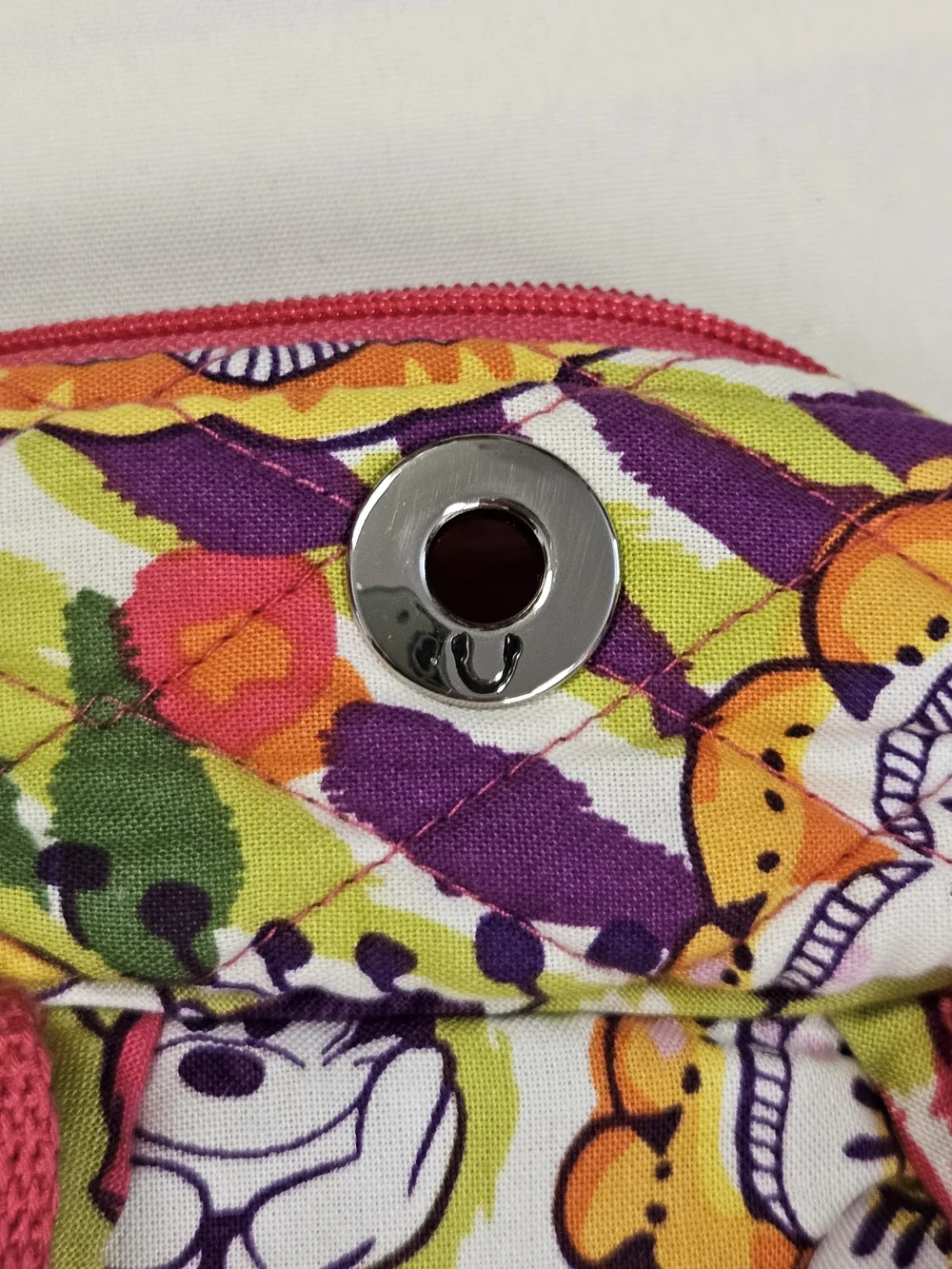 Disney Vera Bradley Campus Backpack Bouncing Bouquet Mickey Minnie Pink Floral